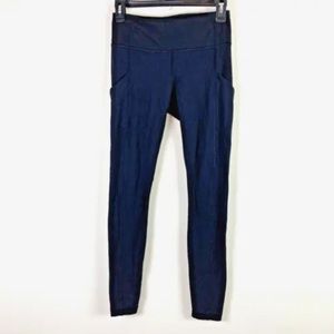 Lululemon 4 Speed Up Tights 28 ins Legging Side leg Pockets black